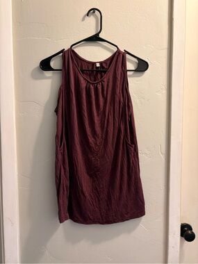 Women's Sleeveless Tunic Tank - nursing friendly